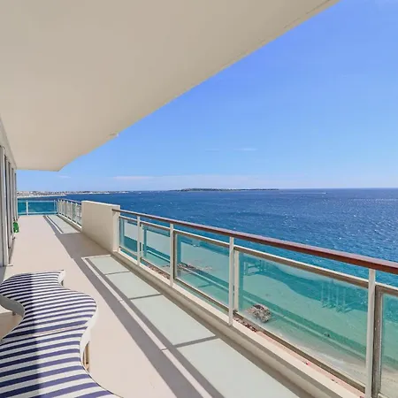 Incroyable 4p Vue Panoramique Lägenhet Cannes